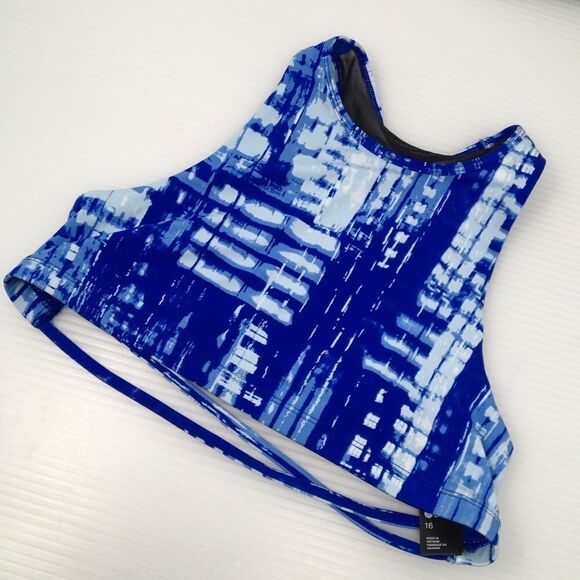 Tie-Dye Mesh Sports Bra (D14) - Picture 6 of 8
